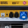 Генератор бензиновый GE 6900, 5.5 кВт, 220 В/50 Гц, 25 л, ручной старт Denzel 94637