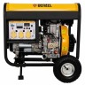 Генератор дизельный DD6300Е, 5.0 кВт, 220 В/50 Гц, 15 л, электростартер Denzel 94657