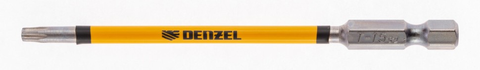 Набор бит, T15x100 мм, 5 шт. Denzel 7711329