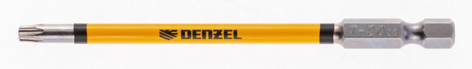 Набор бит, T20x100 мм, 5 шт. Denzel 7711330