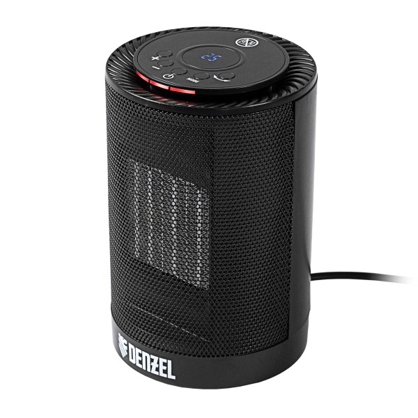 Тепловентилятор электрический керамический DTFC-1200, 3 режима, вентилятор, нагрев 600/1200 Вт Denzel 96418