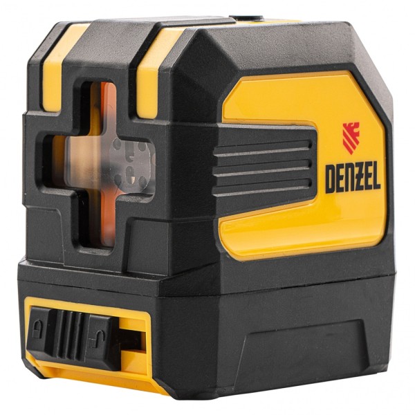 Лазерный уровень LX 02 Red, 20 м, 635 нм, резьба 1/4 Denzel 35056