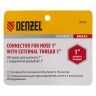 Штуцер для шланга 1 с наружной резьбой G1 Denzel 97271