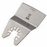 Насадка для МФИ шабер полукруг, Inox, для снятия краски и др., ширина 50 мм, длина общая 74 мм, ступенчатый Denzel 782317