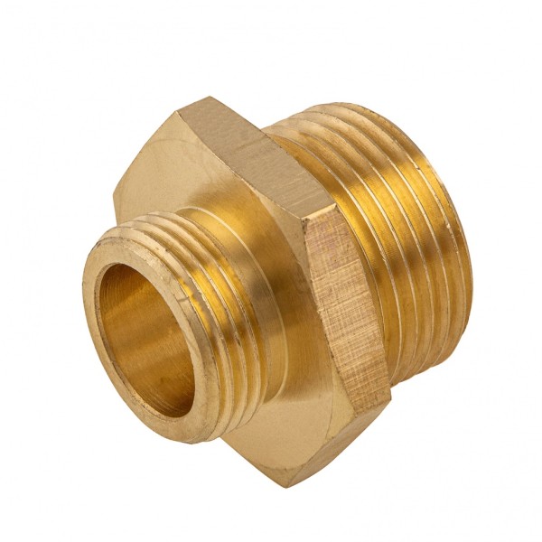 Переходник с наружной резьбой G3/4-G1 Denzel 97273