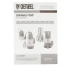 Дренажный насос DP500E, 500 Вт, подъем 7 м, 7000 л/ч Denzel 97218