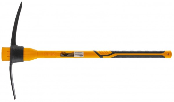 Кирка 2250 г, широкая, фиберглассовая обрезиненная рукоятка 900 мм Denzel 21838