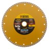 Диск алмазный, отрезной Turbo, 230 х 22.2 мм, сухая резка Denzel 73114