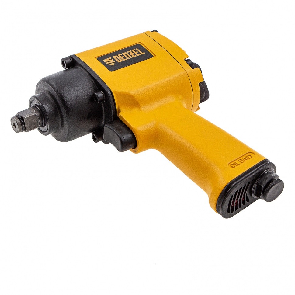 Ударный пневмогайковерт IWS550 Compact, 1/2, 8500 об/мин, 550 Нм Denzel 57470