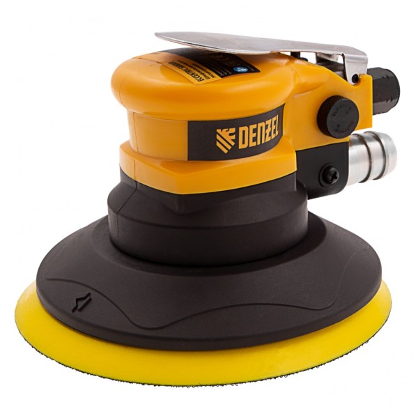 Эксцентриковая шлифовальная машина EPG150, 150 мм, 10000 об/мин, 5 мм, 160 л/мин Denzel 57476
