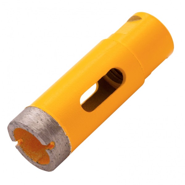 Сверло алмазное по керамограниту, 25 мм, мокрая резка, М14 Denzel 72681