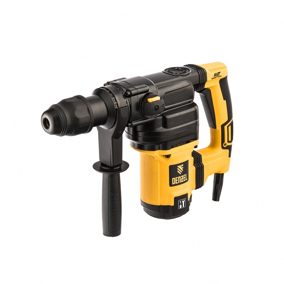 Перфоратор электрический RHV-1050-38-max, SDS-max, 1050 Вт, 10 Дж, 2 плюс 1 режим Denzel 26620