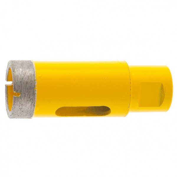 Сверло алмазное по керамограниту, 27 мм, мокрая резка, М14 Denzel 72682