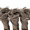 Щетка для УШМ, 100 мм, Чашка, крученая нержавеющая проволока 0.5 мм, М14 Denzel 746283