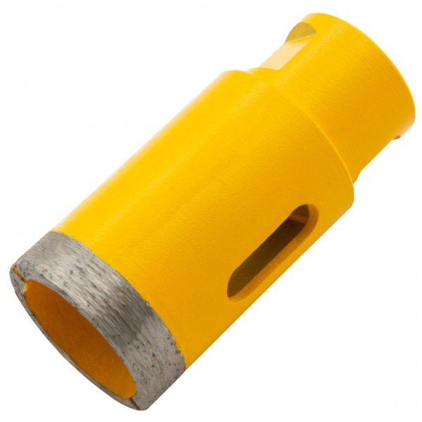 Сверло алмазное по керамограниту, 35 мм, мокрая резка, М14 Denzel 72685