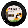 Леска для триммера квадрат, 3,0мм х 111м, на DIN катушке FLEX CORD Denzel 96294