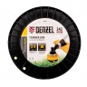 Леска для триммера витой квадрат, 2,4мм х 243м, на DIN катушке FLEX CORD Denzel 96298