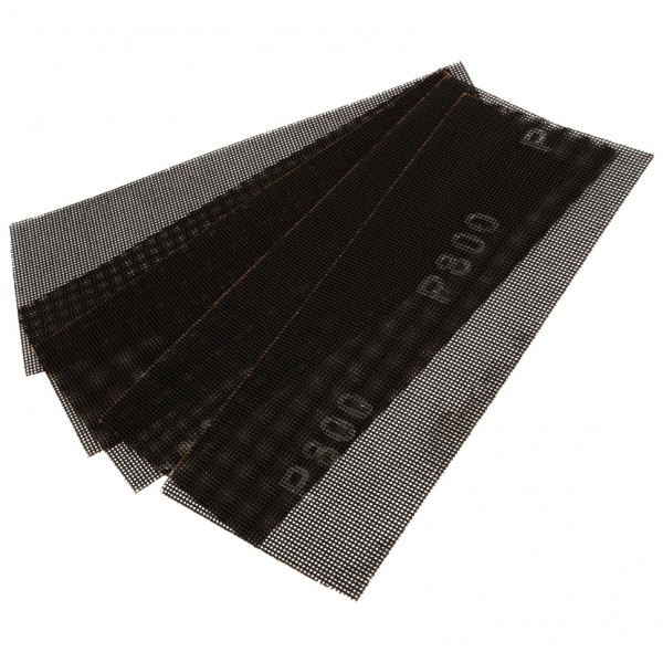 Сетка абразивная, P 800, 115 х 280 мм, 5 шт Denzel 75191