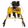 Мотоблок DPT-270X, 7 л.с, дисковое сцепление, ширина 90 см, глубина 35 см, фрез 3 х 4, ВОМ, передачи 2В/1Н Denzel 56403