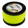 Леска для триммера витой квадрат, 3,0мм х 163м, на DIN катушке FLEX CORD Denzel 96802