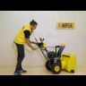 Бензиновая снегоуборочная машина SBM 610S PRO, 212 cc, электростартер, фара, обогрев Denzel 97654