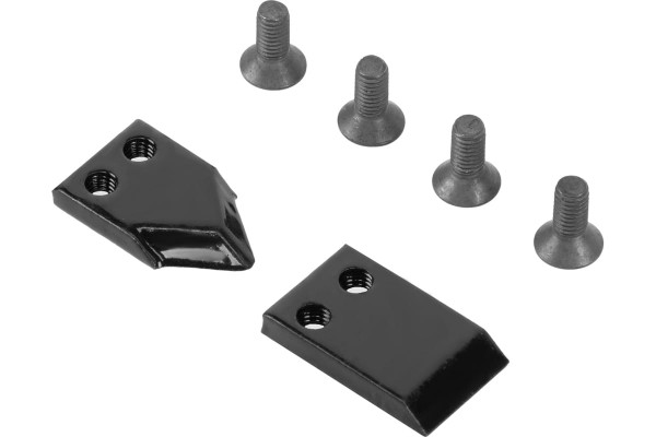 Нож шнека для грунта ER-80, диаметр 80 мм, комплект 2 шт Denzel 56014