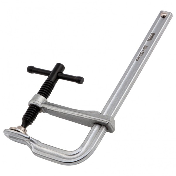 Струбцина F-образная, 80x150мм, кованая Denzel 20464
