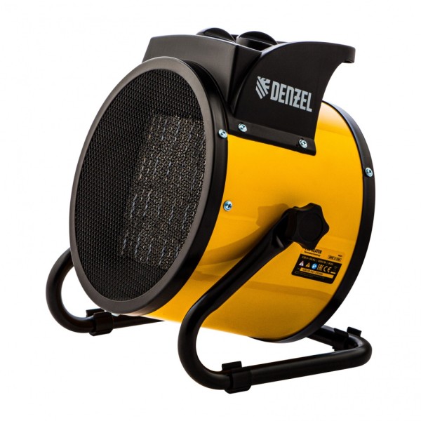 Тепловая пушка, керамический нагреватель (тепловентилятор) DHC 3-150, 230 В, 0.025/1.5/3 кВт Denzel 96431