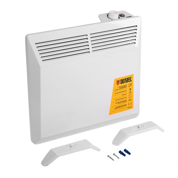Конвектор электрический XCE-1000, 230 В, 1000 Вт, X-образный нагреватель Denzel 98115