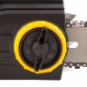 Пила цепная электрическая EDS-2200, 2.2 кВт,продольная, шина 45 см, шаг 3/8, паз 1.3 мм, 62 звена Denzel 95619