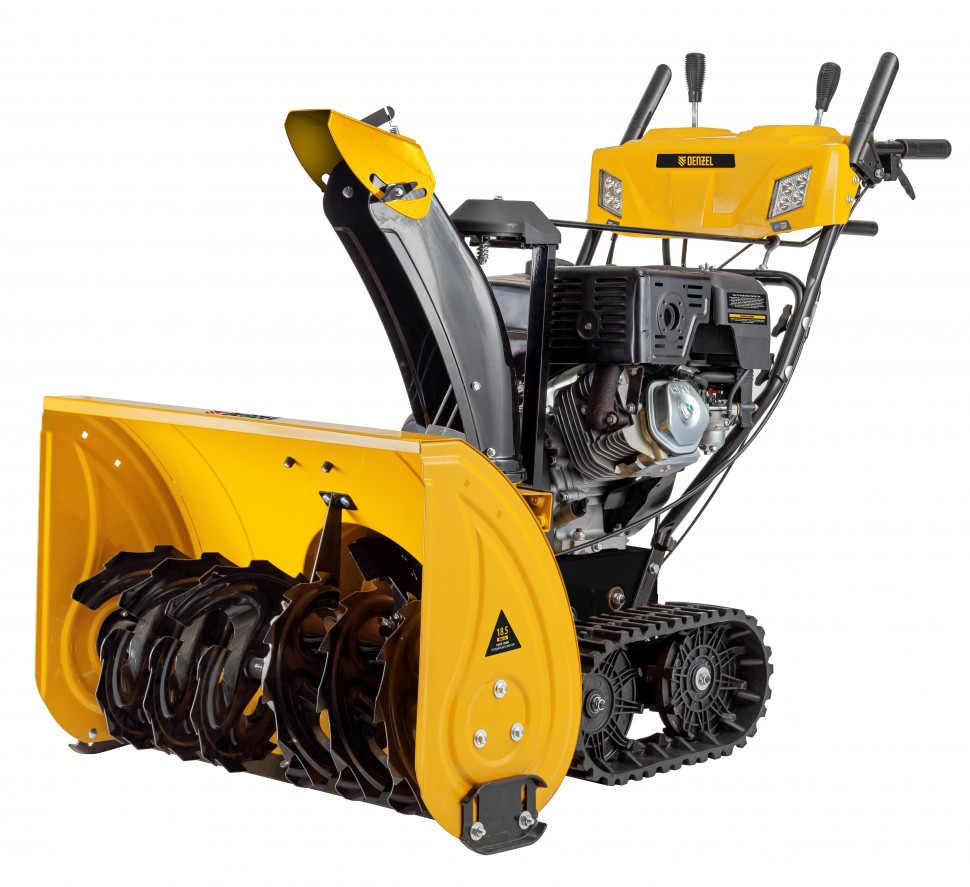 Бензиновая снегоуборочная машина SBL 711DT PRO, 420cc, гусеницы, эл.старт, блок. дифф. Denzel 97656