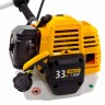 Триммер бензиновый DT 33S, 33 см3, 1.8 л. с, разъемная штанга, состоит из 2 частей Denzel 96223