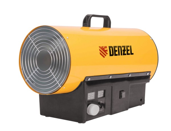 Газовая тепловая пушка GHG-15i, 15 кВт, цифровой термостат, пропан-бутан Denzel 96478